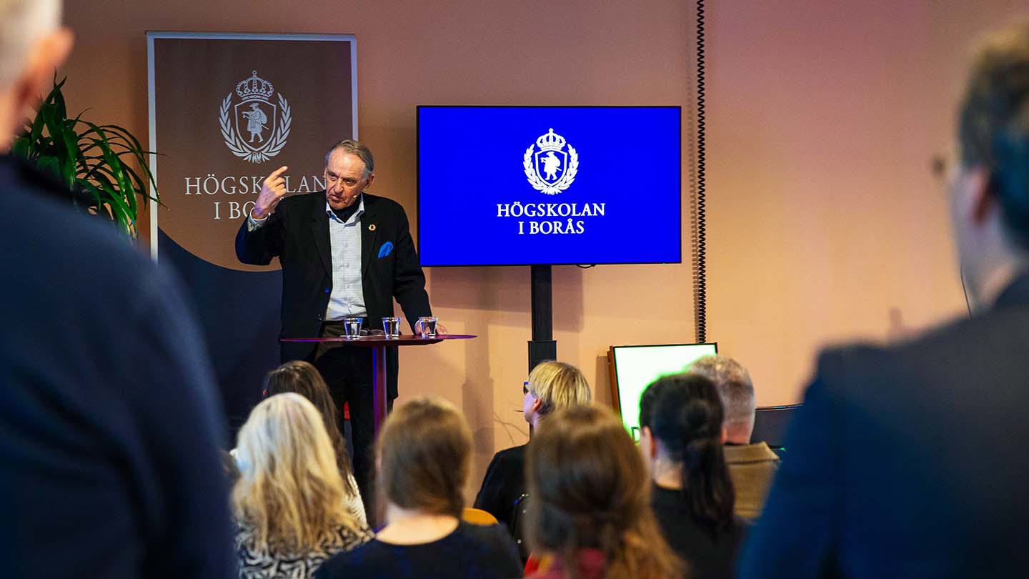 Jan Eliasson berättade om arbetet med att arbeta fram de 17 globala målen.