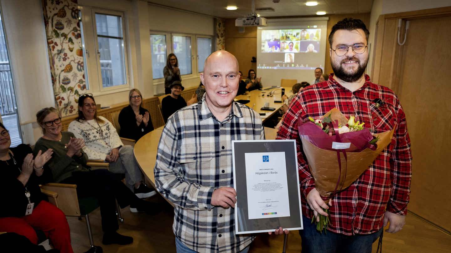 Niklas Andersson, Högskolan i Borås och William Eklund, Vårdförbundet Student