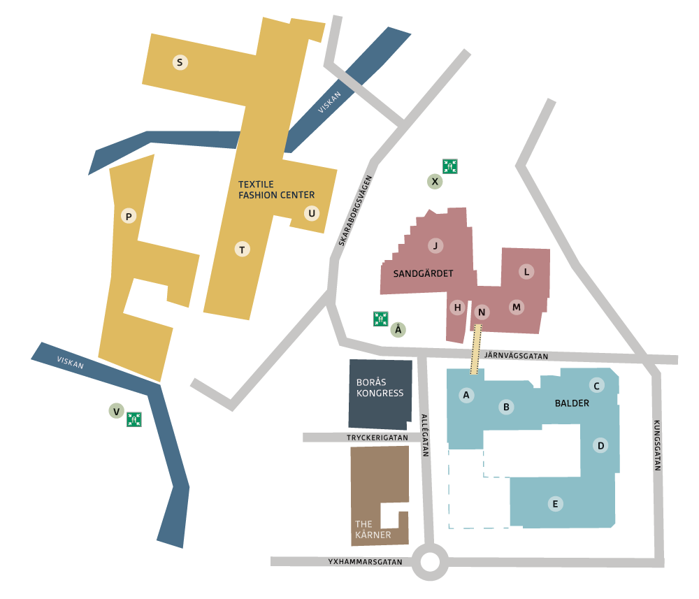 Map of campus