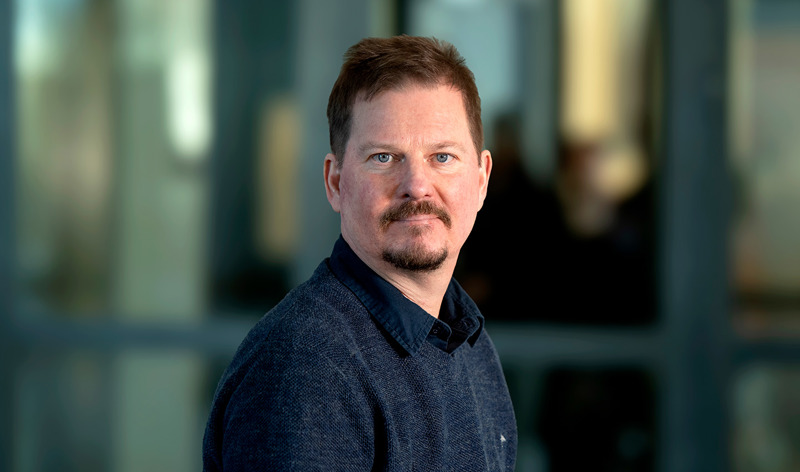 Bild av Ola Svensson professor i ekologi